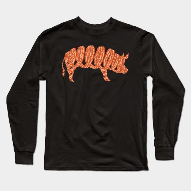 Bacon Long Sleeve T-Shirt by bad_nobe